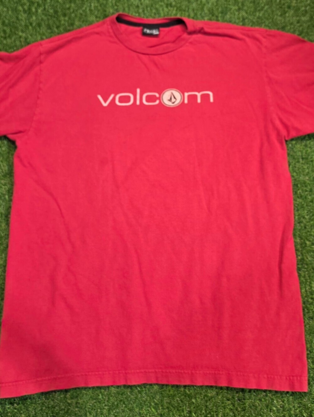 Volcom Men's XL Red Graphic Logo T-Shirt